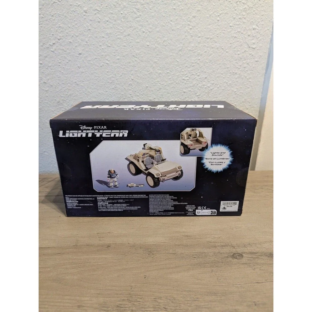 Disney Parks Pixar Lightyear Space Ranger Buggy Darby Steel Lights Sounds NIB